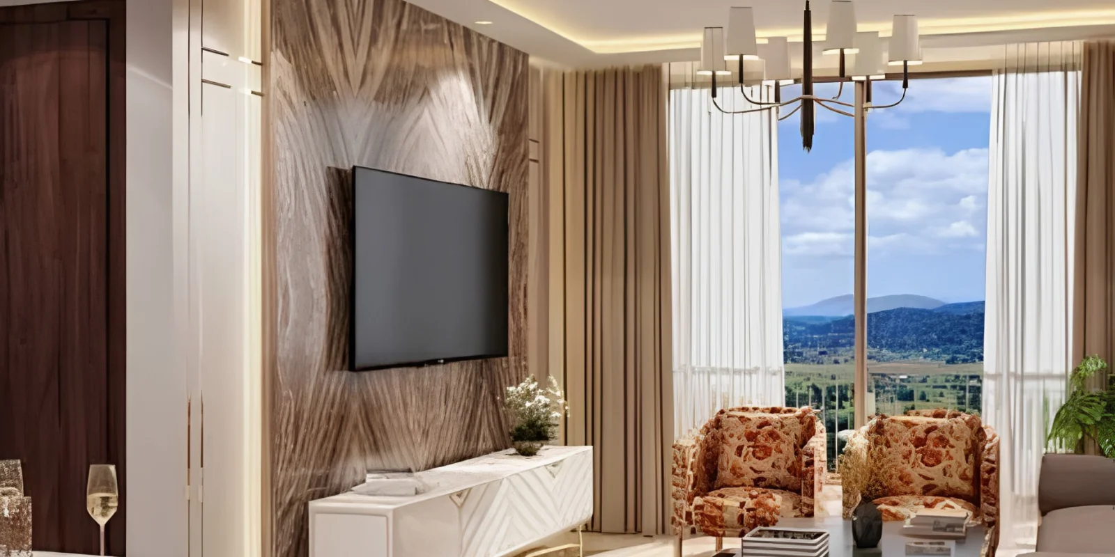 DLF The Aralias luxury interior and exterior perspective 2 in Sector 42 Gurugram