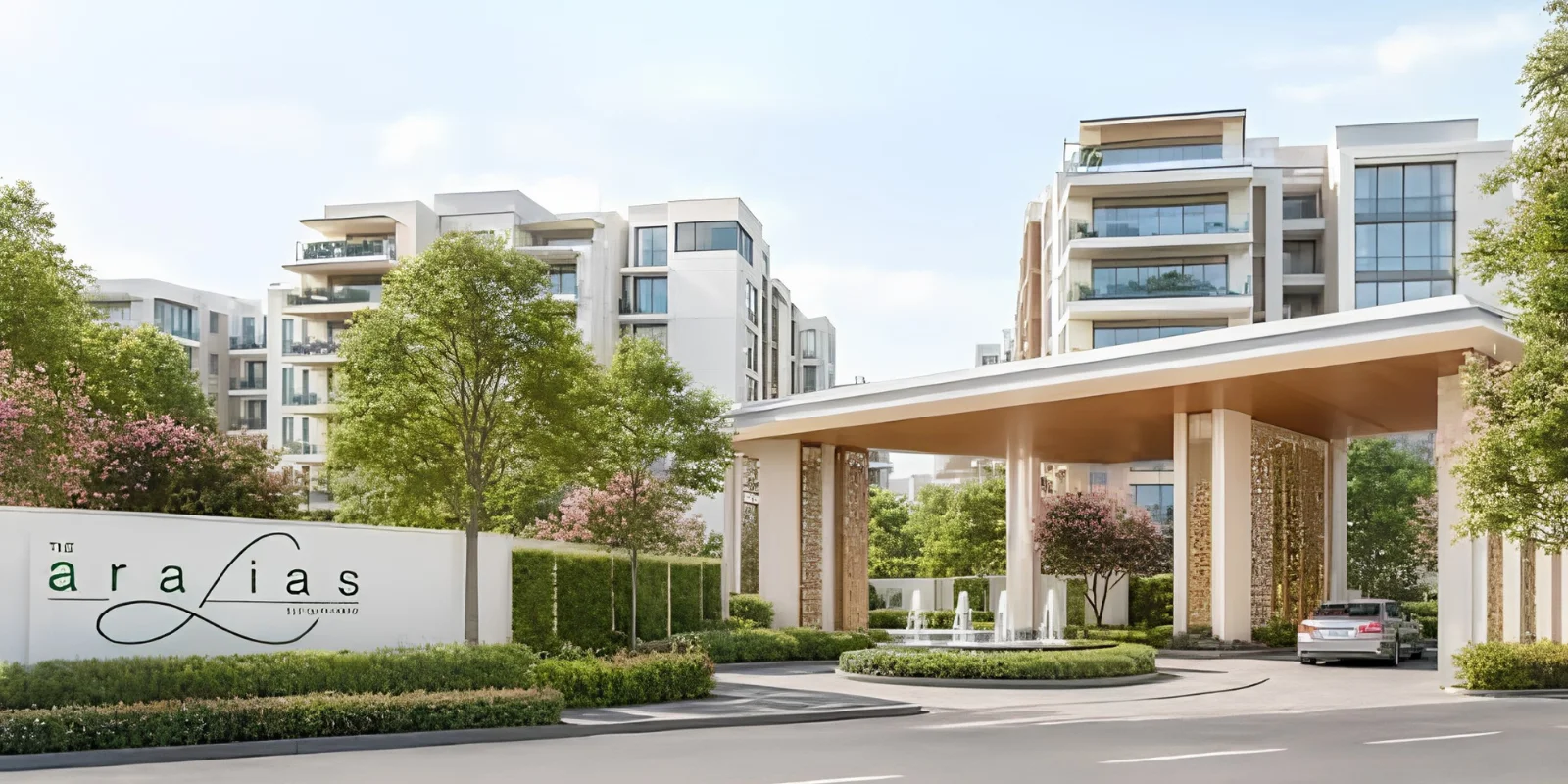 DLF The Aralias luxury interior and exterior perspective 5 in Sector 42 Gurugram