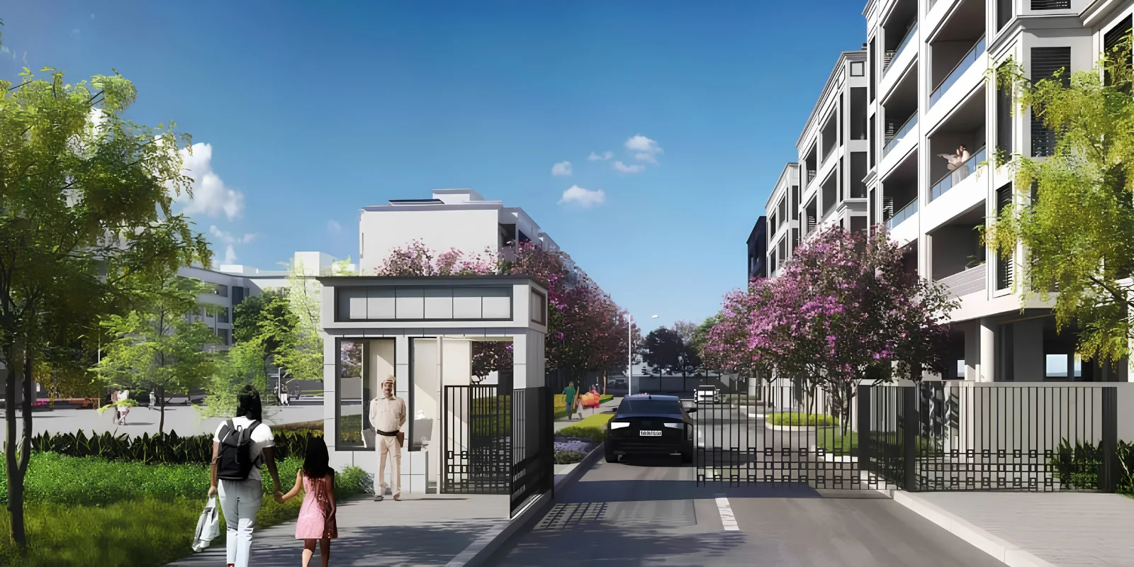 DLF City Phase 2 luxury interior and exterior perspective 3 in Sector 25 Gurugram