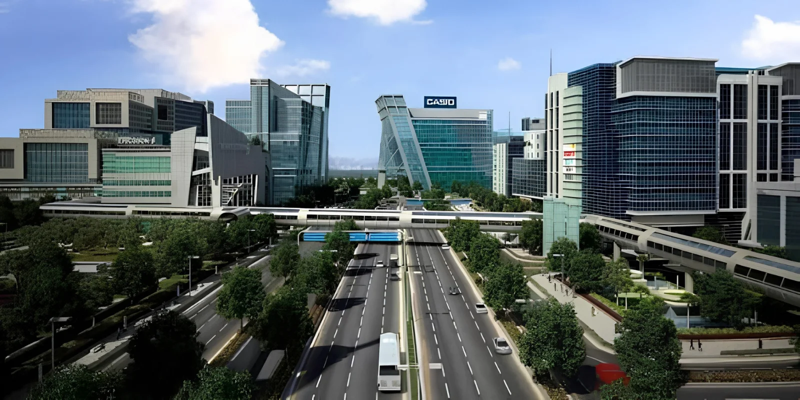 DLF City Phase 2 luxury interior and exterior perspective 4 in Sector 25 Gurugram