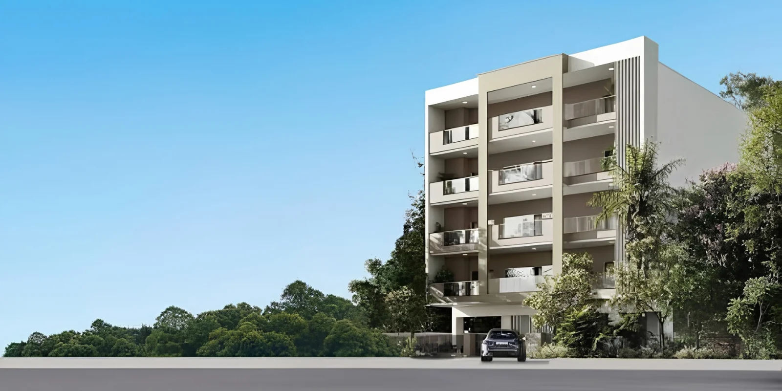 DLF City Phase 1 &amp; 3 luxury interior and exterior perspective 3 in DLF City Gurugram