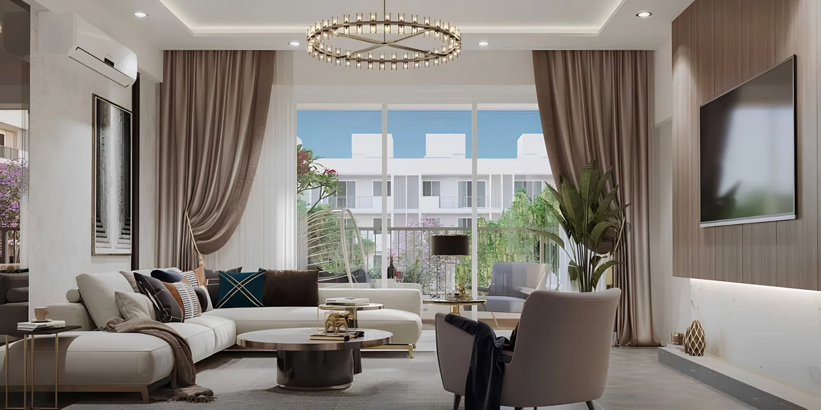 DLF Garden City Floors luxury interior and exterior perspective 2 in Sector 91 Gurugram