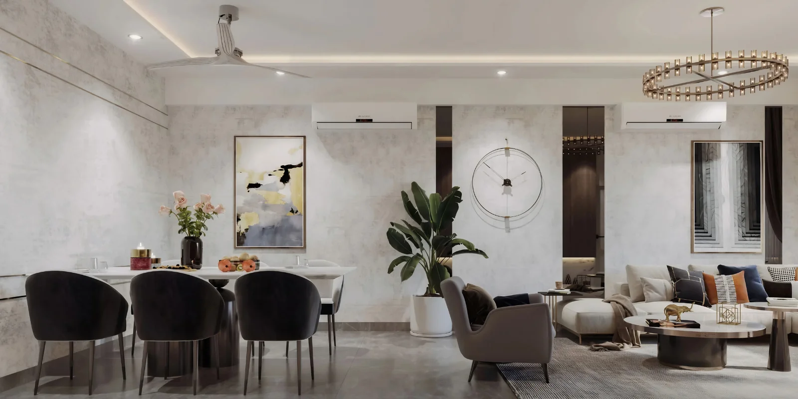 DLF Garden City Floors luxury interior and exterior perspective 3 in Sector 91 Gurugram