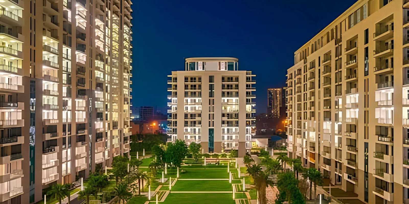 DLF The Ultima luxury interior and exterior perspective 2 in Sector 81 Gurugram