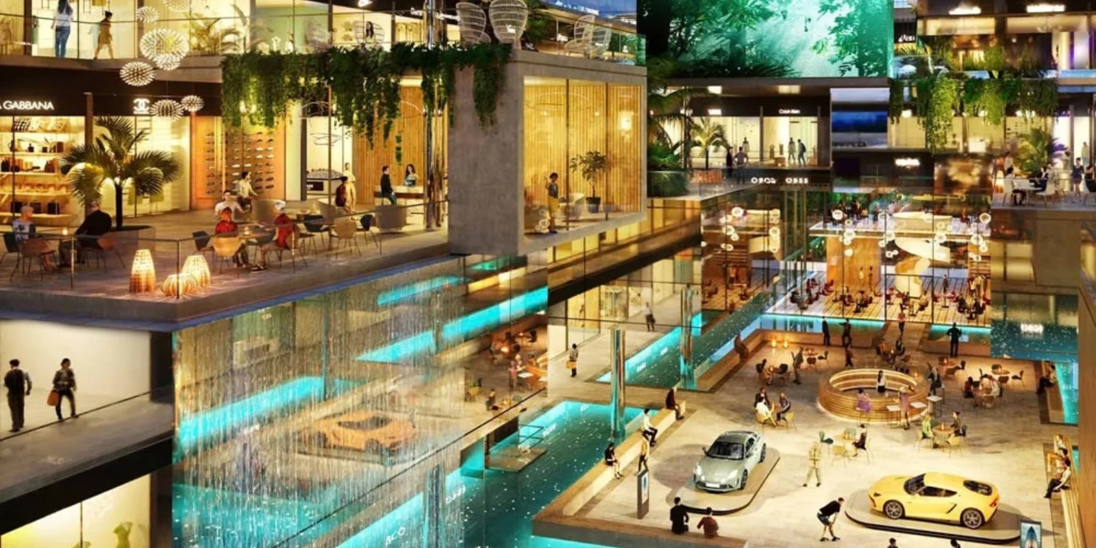 Elan Epic luxury interior and exterior perspective 2 in Sector 70 Gurugram