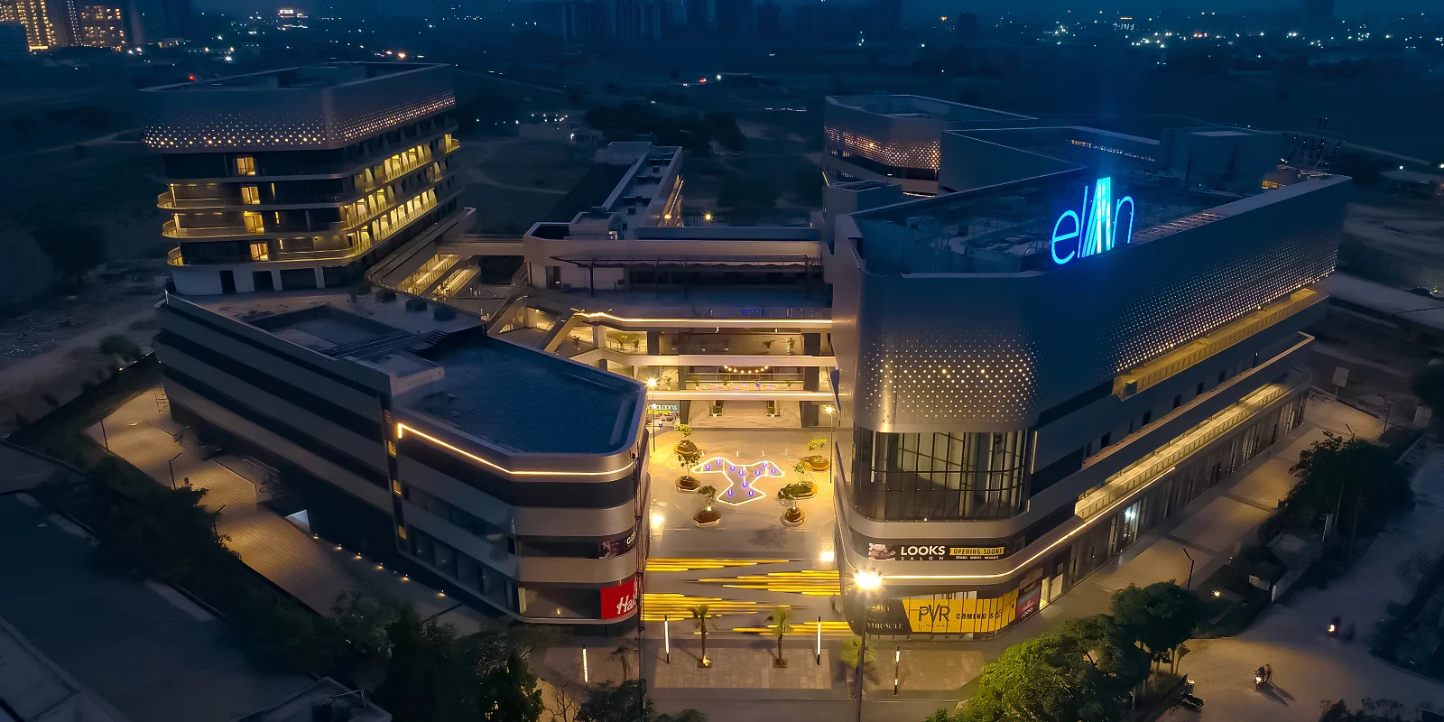 Elan Miracle luxury interior and exterior perspective 4 in Sector 84 Gurugram