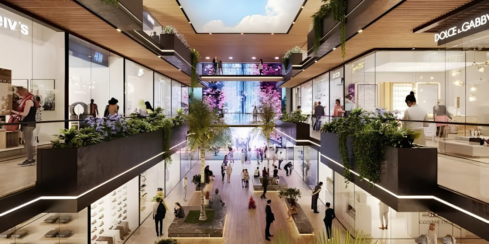 Elan Paradise luxury interior and exterior perspective 3 in Sector 50 Gurugram