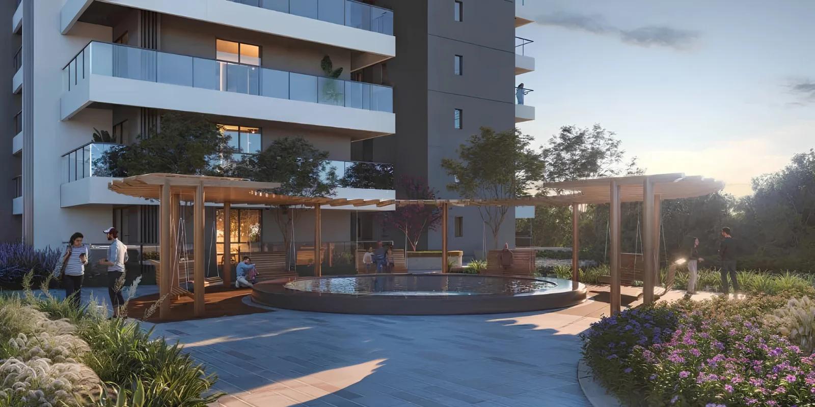 Elan The Statement luxury interior and exterior perspective 4 in Sector 49 Gurugram