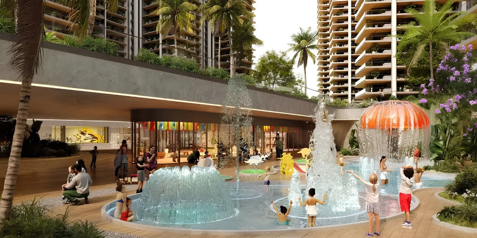 Elan The Emperor luxury interior and exterior perspective 2 in Sector 106 Gurugram