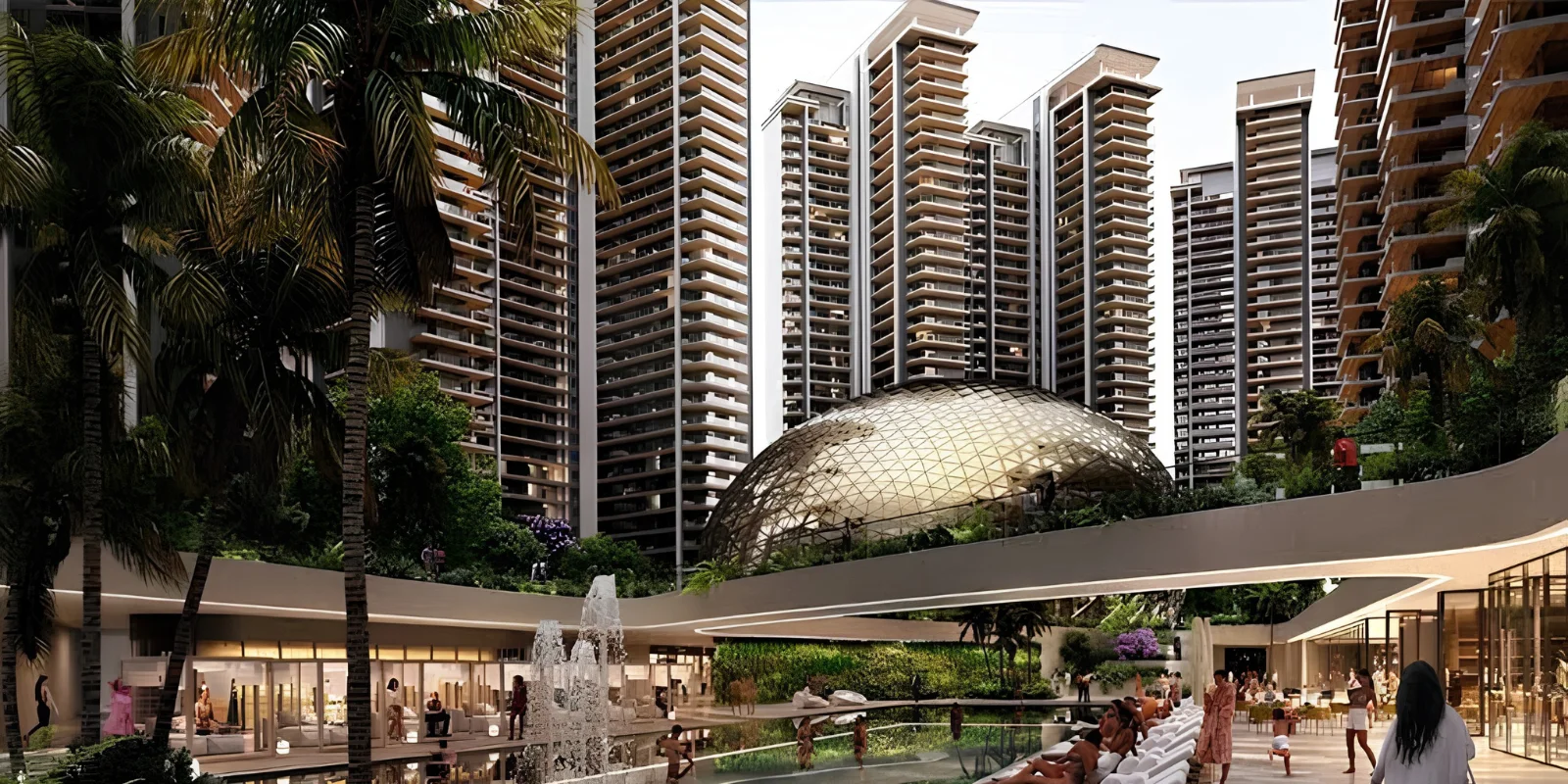Elan The Presidential luxury interior and exterior perspective 5 in Sector 106 Gurugram