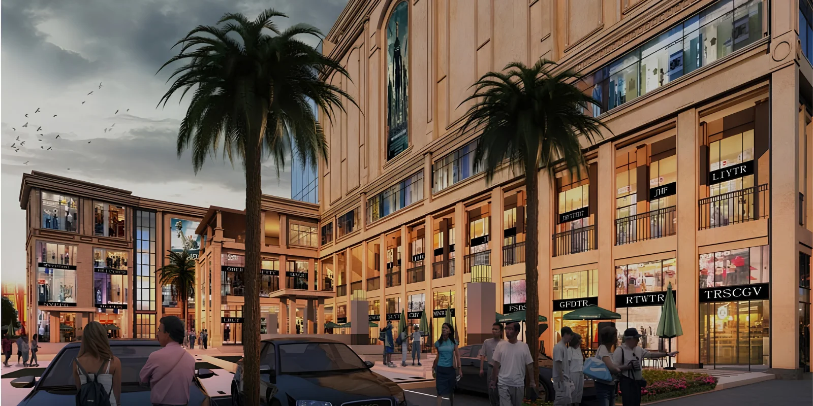 Elan Town Centre luxury interior and exterior perspective 4 in Sector 67 Gurugram