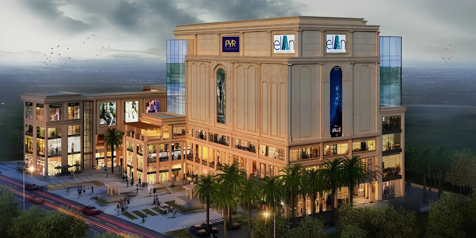 Elan Town Centre luxury interior and exterior perspective 5 in Sector 67 Gurugram
