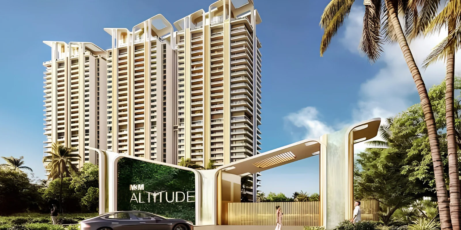 M3M Altitude luxury interior and exterior perspective 1 in Sector 111 Gurugram