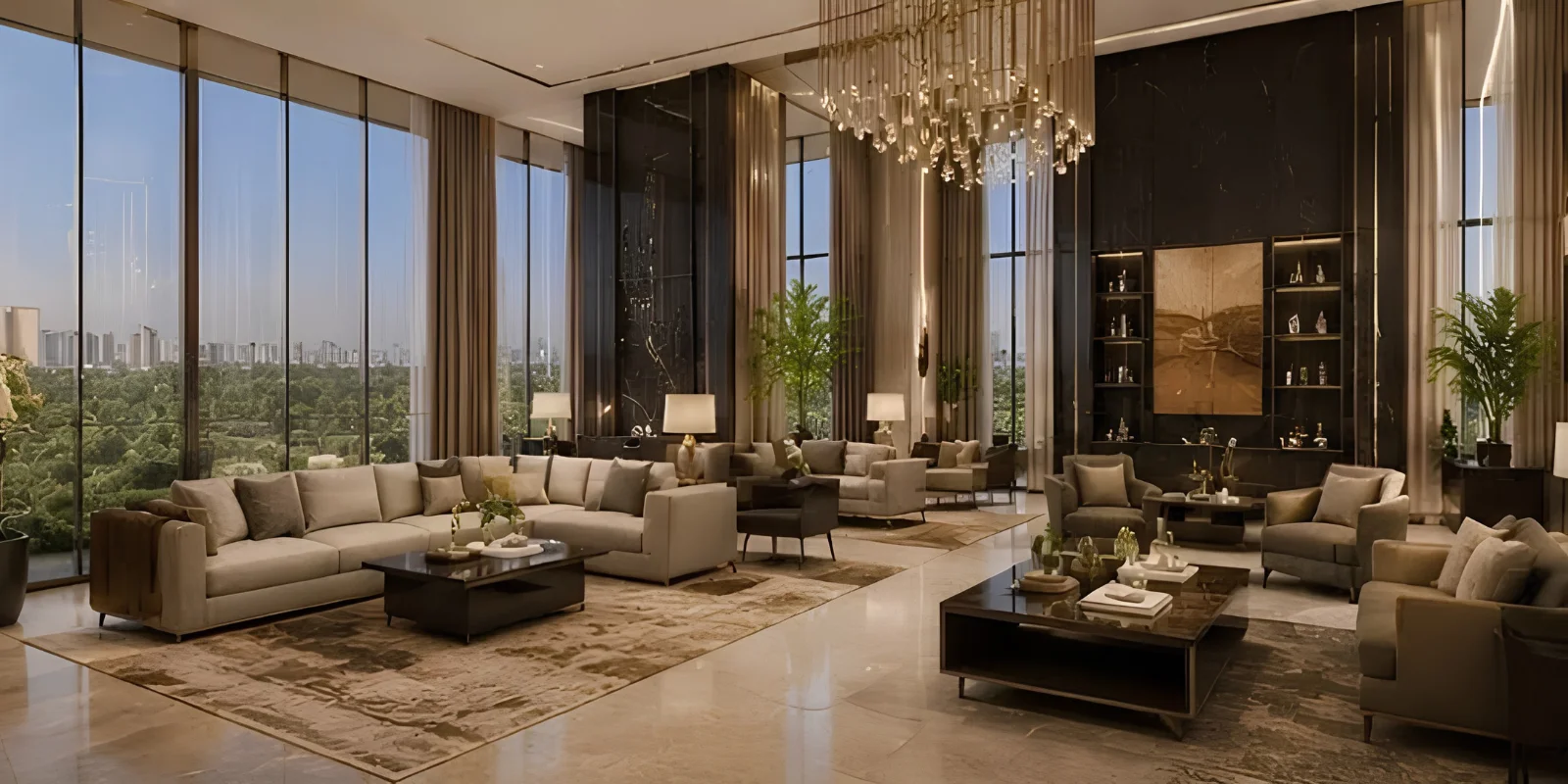 M3M Brabus Residences luxury interior and exterior perspective 3 in Sector 58 Gurugram