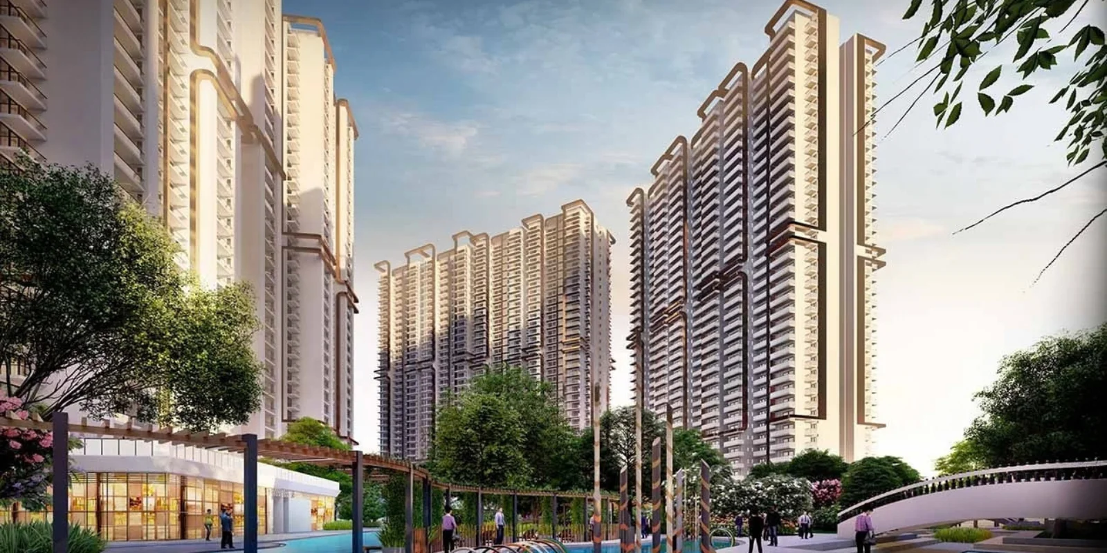 M3M Capital luxury interior and exterior perspective 2 in Sector 113 Gurugram