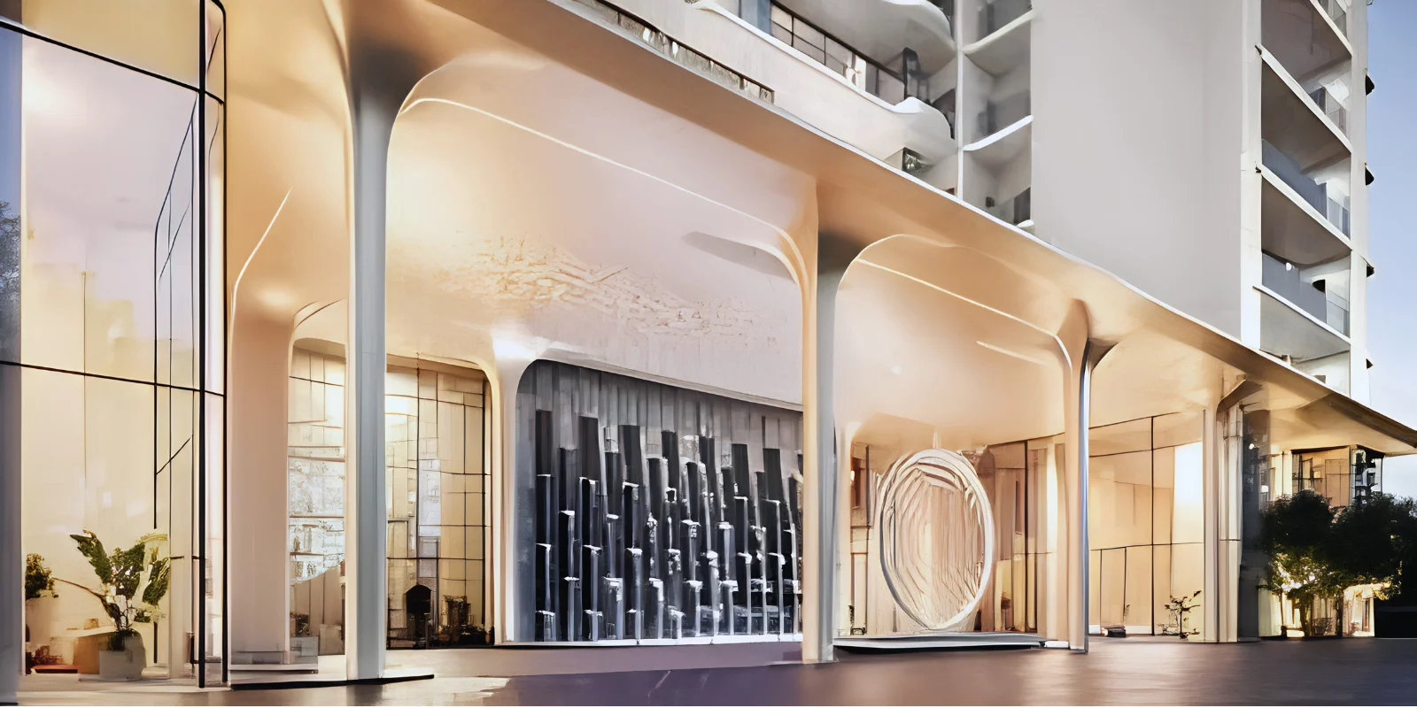 M3M Elie Saab at SCDA luxury interior and exterior perspective 2 in Sector 111 Gurugram
