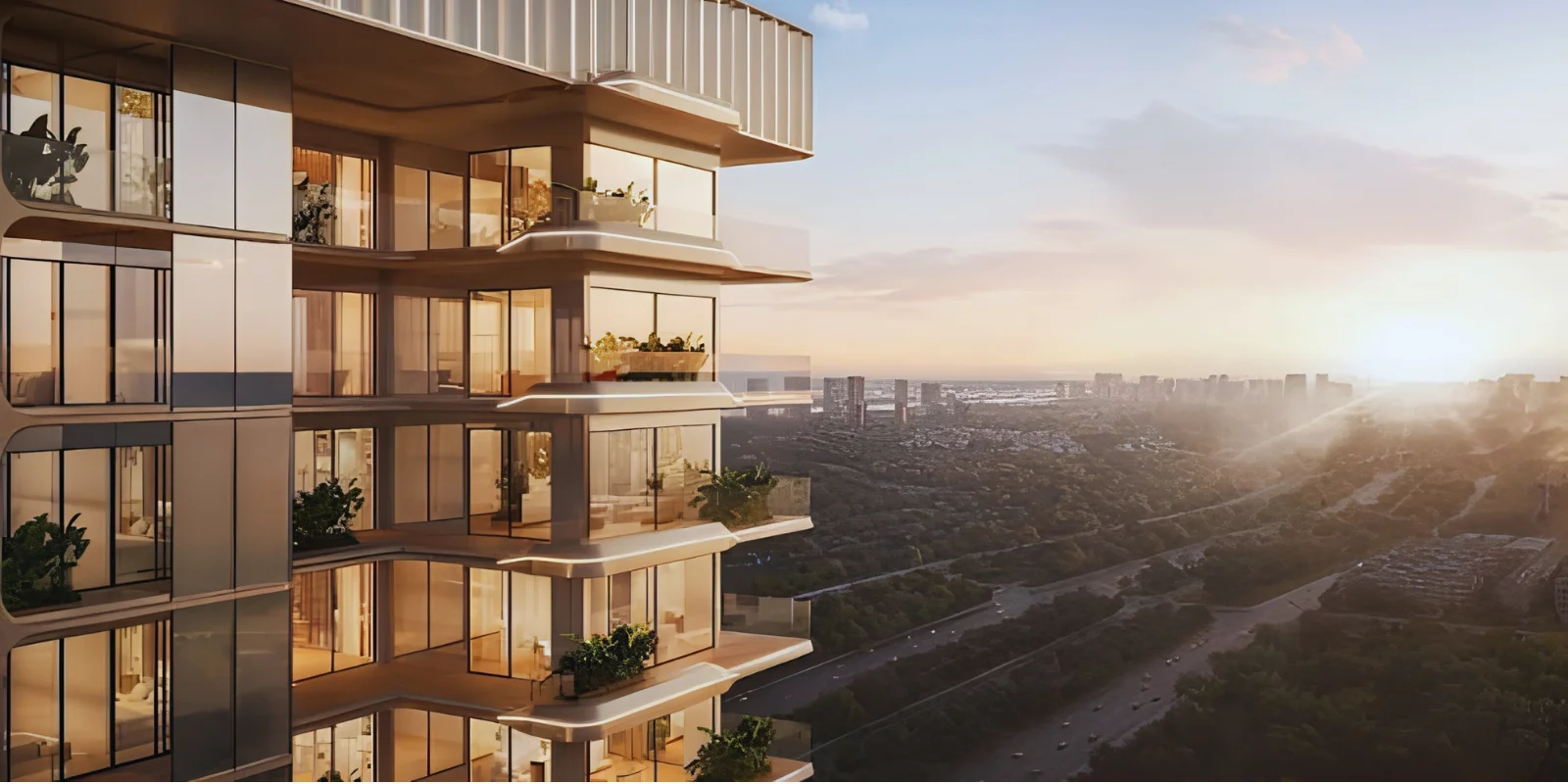 M3M Elie Saab at SCDA luxury interior and exterior perspective 3 in Sector 111 Gurugram