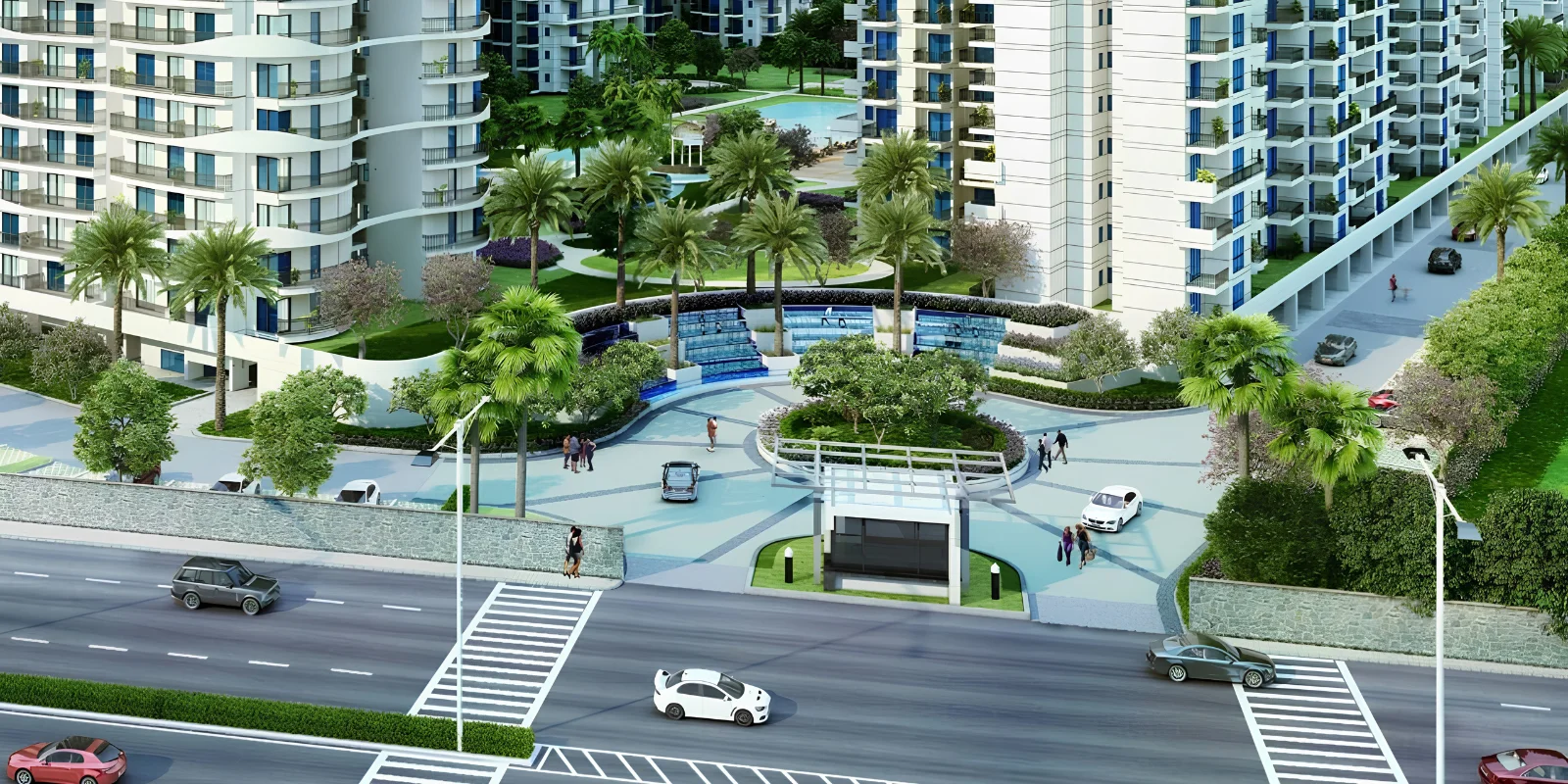 M3M Flora 68 luxury interior and exterior perspective 3 in Sector 68 Gurugram