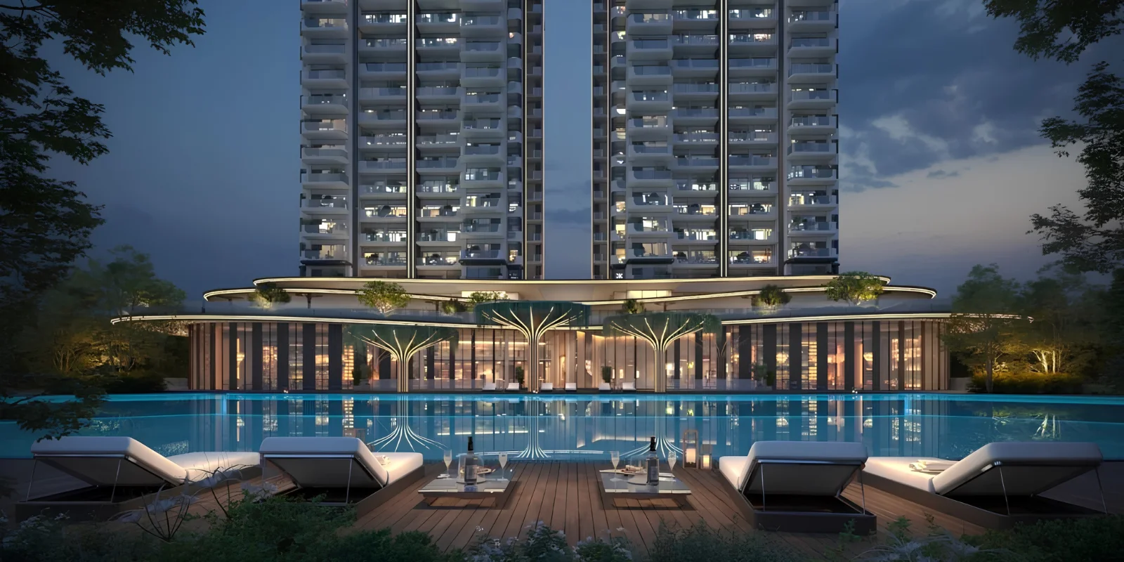 M3M Forestia East luxury interior and exterior perspective 4 in Imt Manesar,m-9 Gurugram