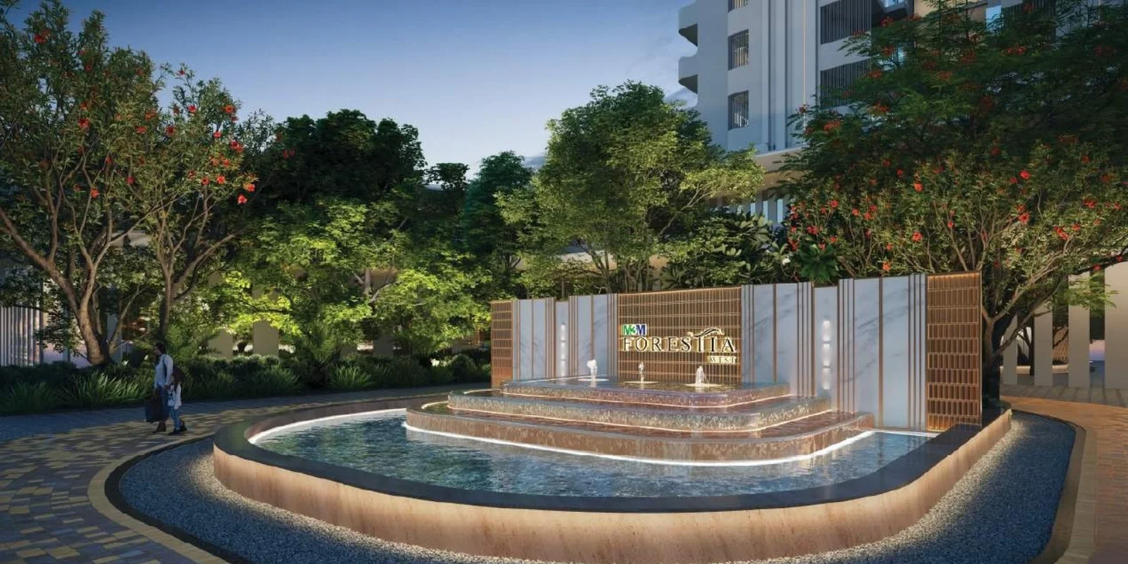 M3M Forestia West at GIC luxury interior and exterior perspective 3 in Sector M9 Gurugram