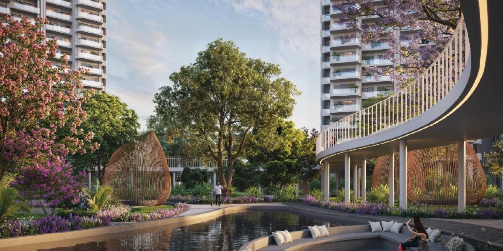 M3M Forestia West at GIC luxury interior and exterior perspective 4 in Sector M9 Gurugram