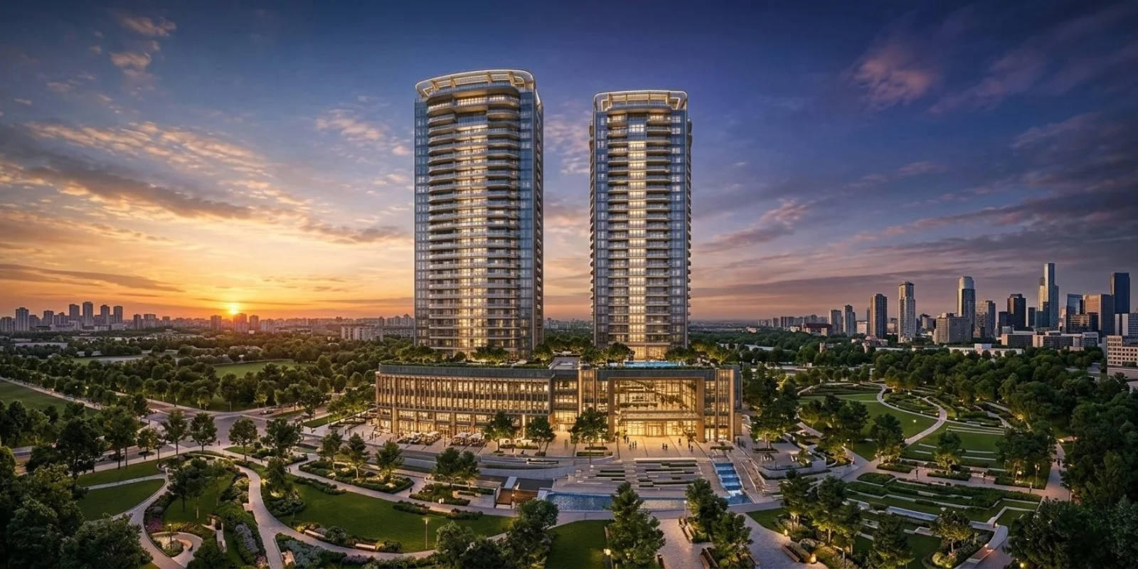 M3M FranckMuller Residences luxury interior and exterior perspective 3 in Sector 43 Gurugram