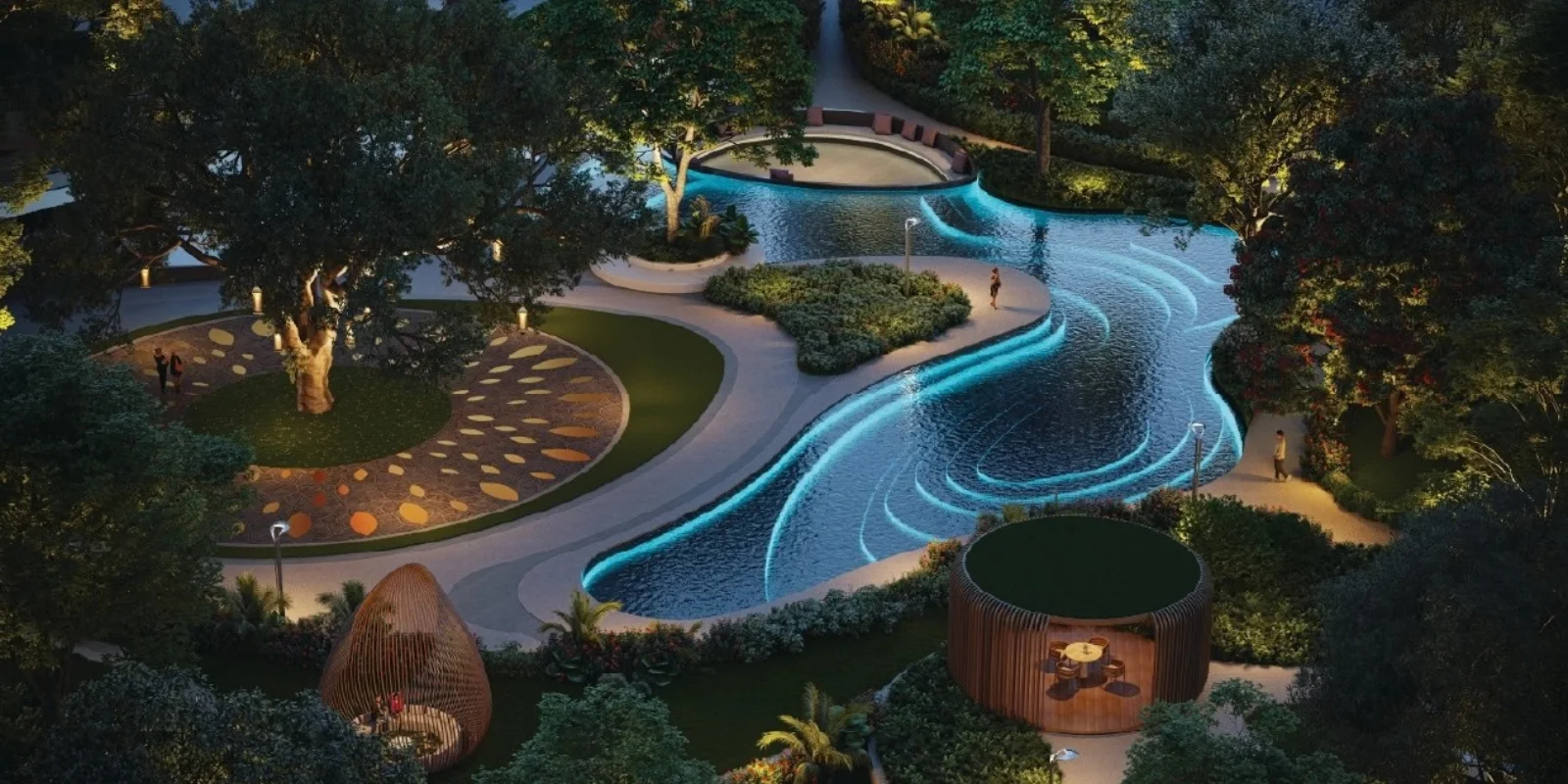 M3M GIC luxury interior and exterior perspective 2 in Imt Manesar,m-9 Gurugram