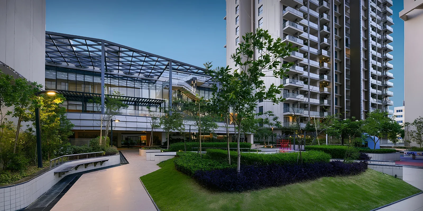 M3M Heights luxury interior and exterior perspective 2 in Sector 65 Gurugram