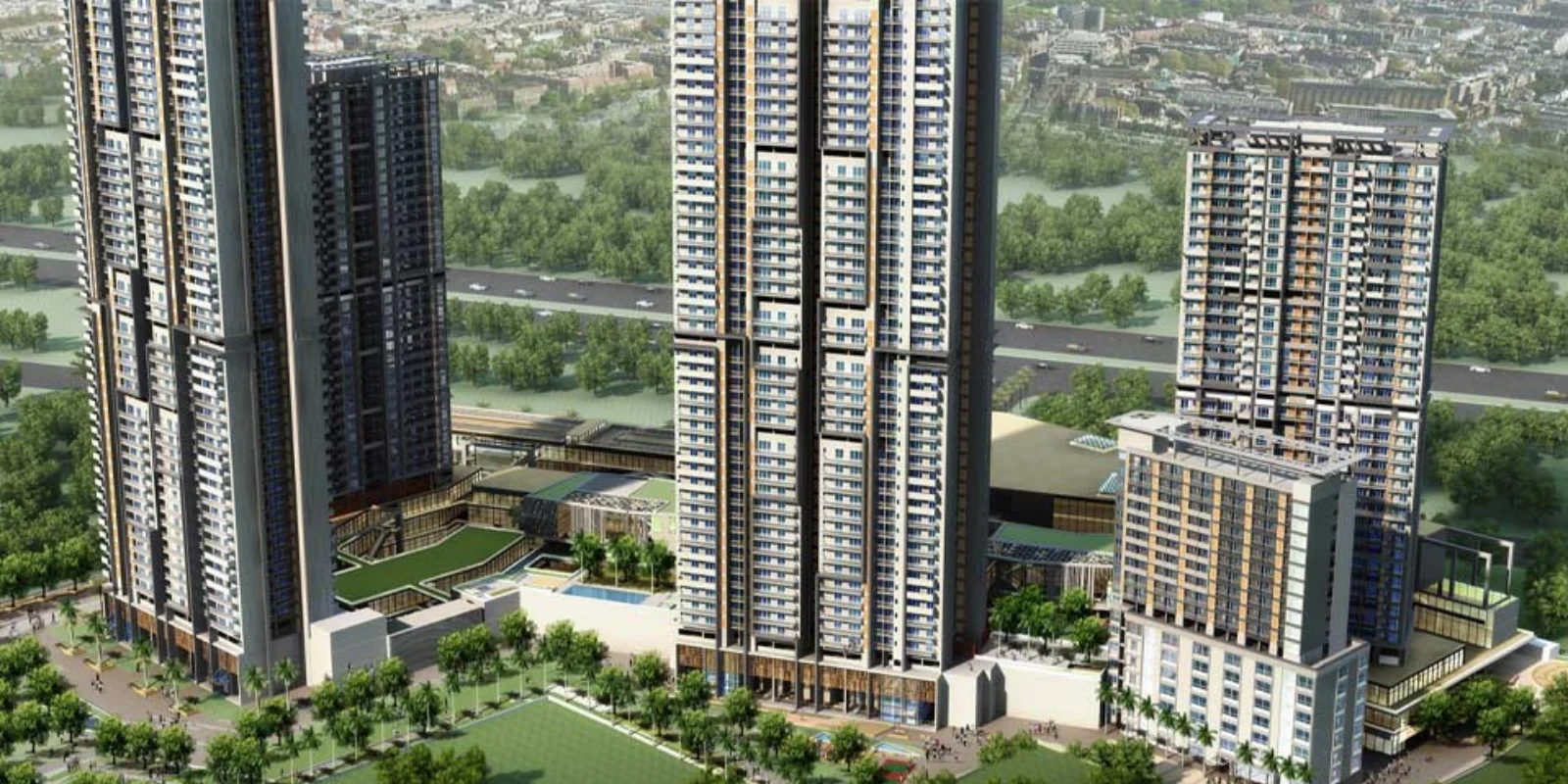 M3M Heights luxury interior and exterior perspective 4 in Sector 65 Gurugram