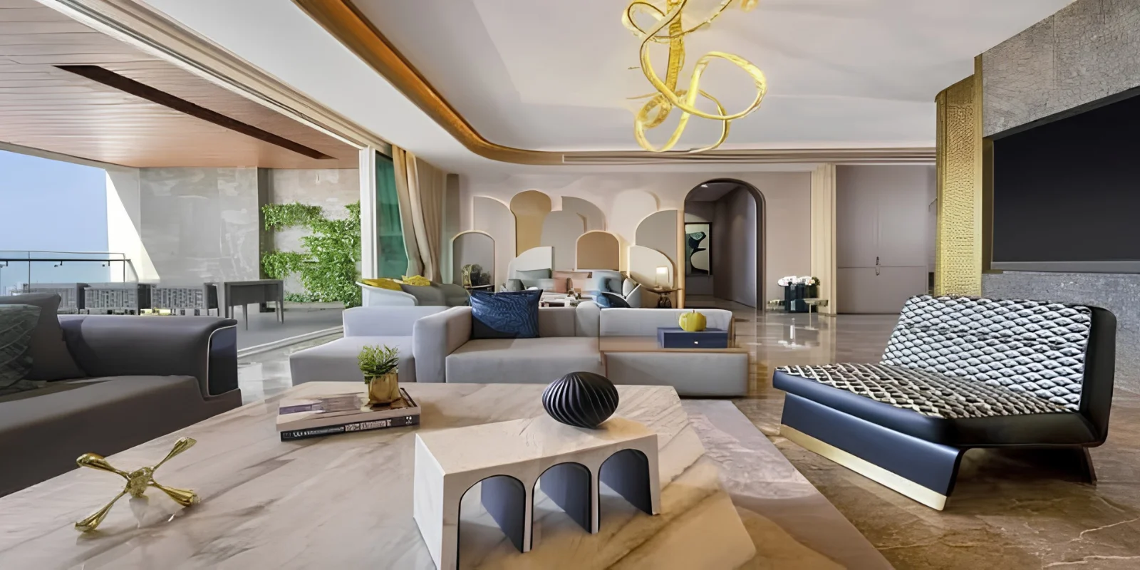 M3M Jacob &amp; Co. luxury interior and exterior perspective 2 in Sector 97 Noida