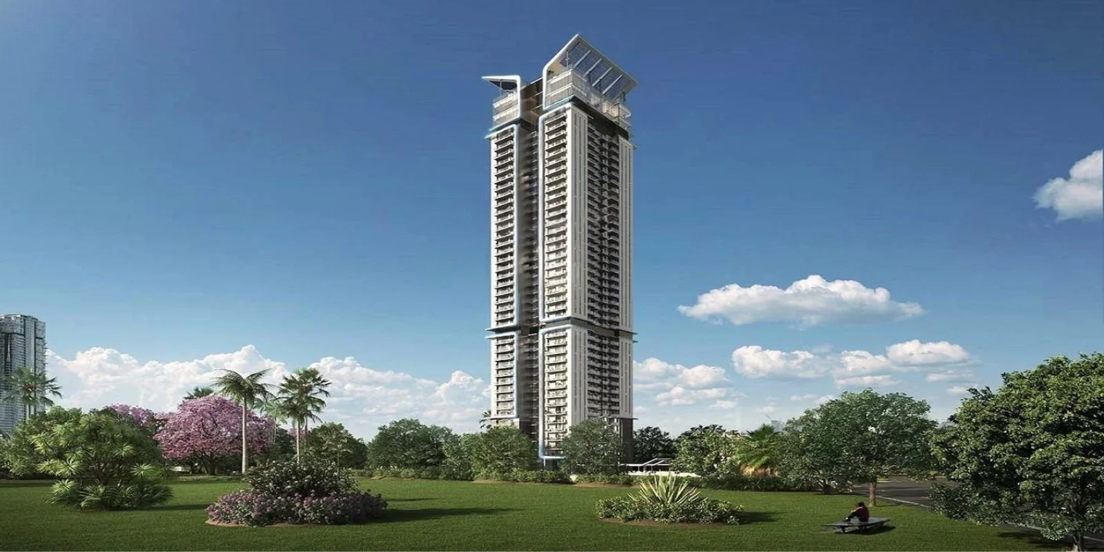 M3M Latitude luxury interior and exterior perspective 1 in Sector 65 Gurugram