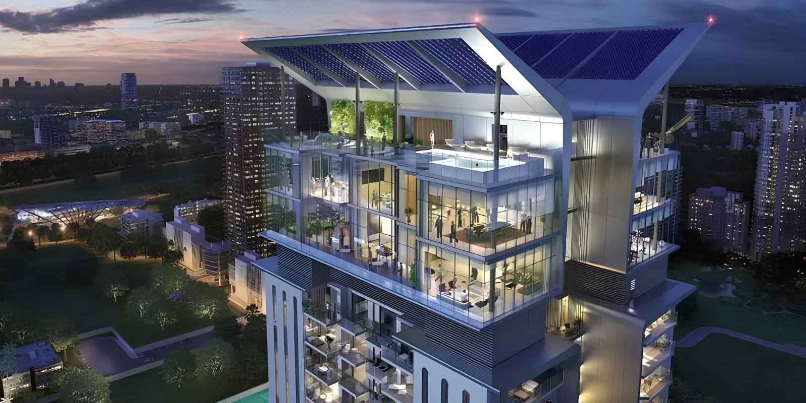 M3M Latitude luxury interior and exterior perspective 3 in Sector 65 Gurugram