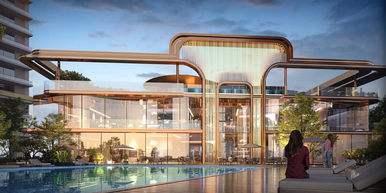 M3M Mansion luxury interior and exterior perspective 3 in Sector 113 Gurugram
