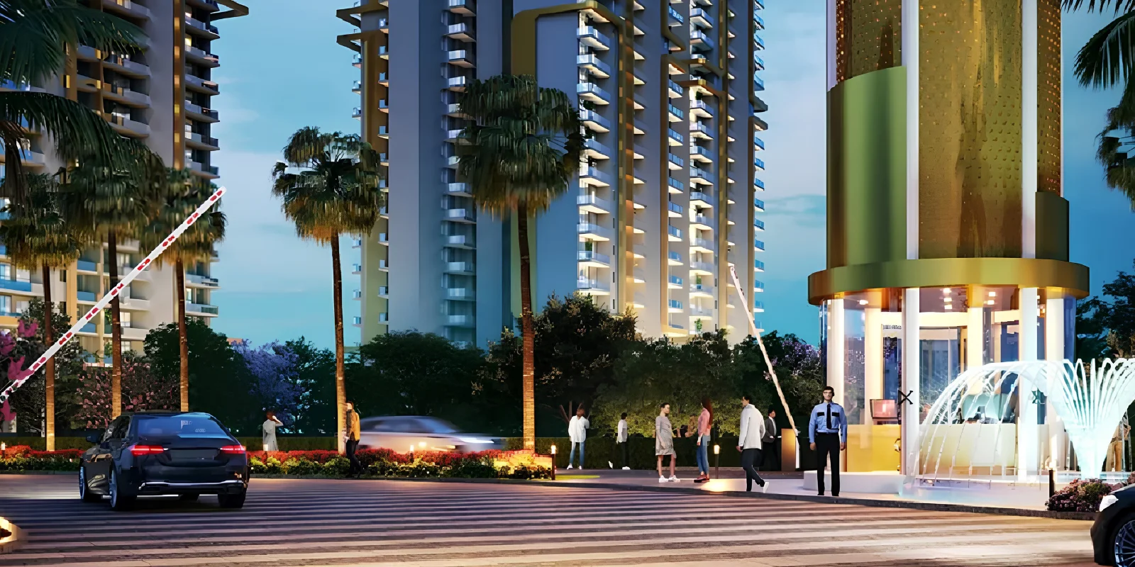 M3M Merlin luxury interior and exterior perspective 3 in Sector 67 Gurugram