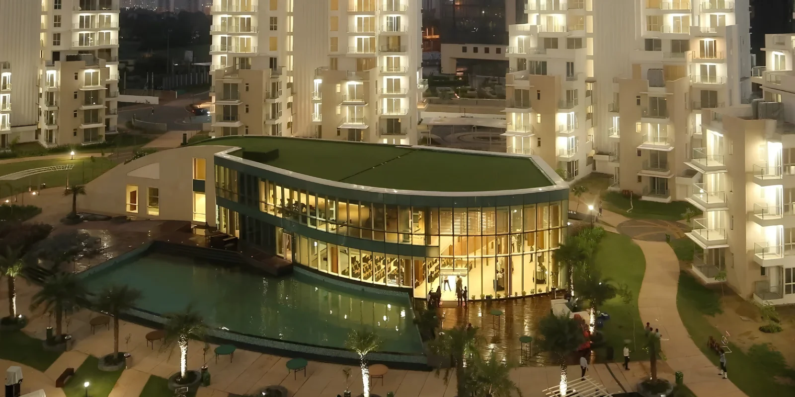 M3M Opus luxury interior and exterior perspective 2 in Sector 67 Gurugram