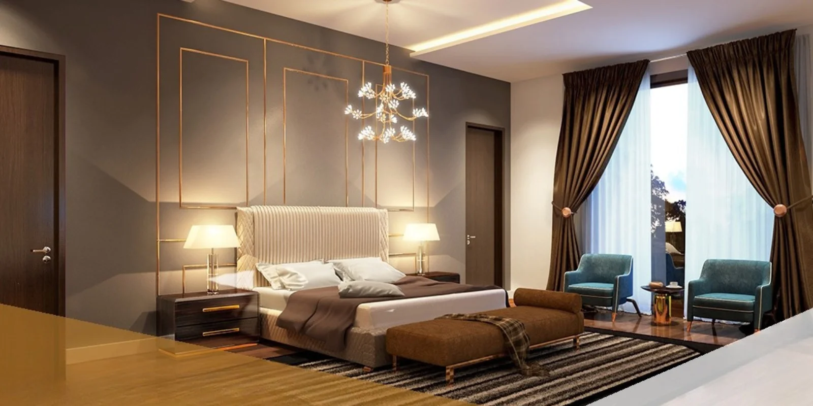 M3M Polo Suites luxury interior and exterior perspective 2 in Sector 65 Gurugram