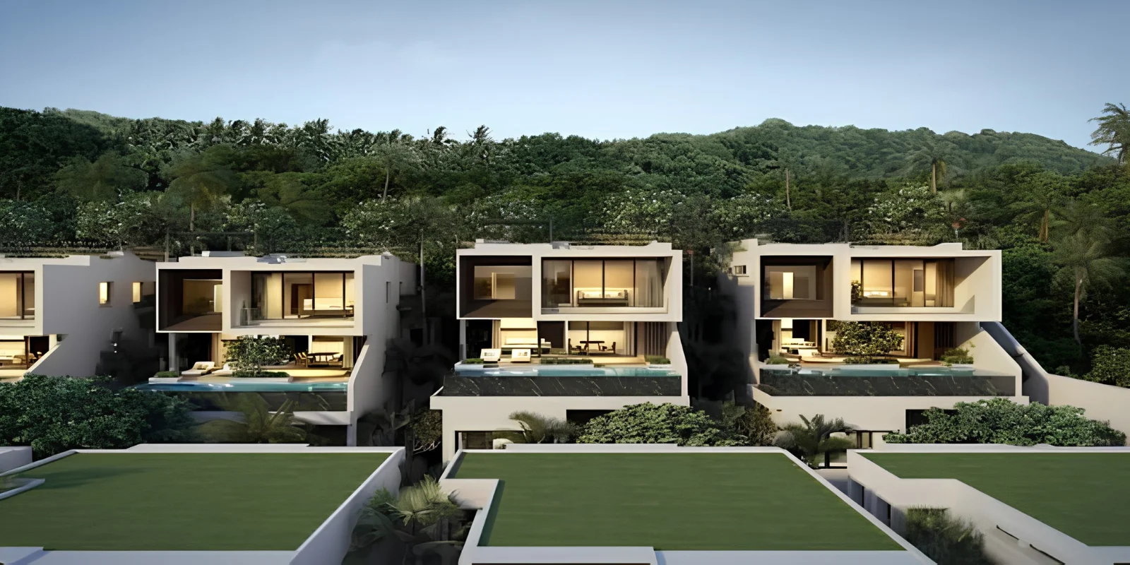 M3M Sky Villas luxury interior and exterior perspective 3 in Sector 36 Panipat