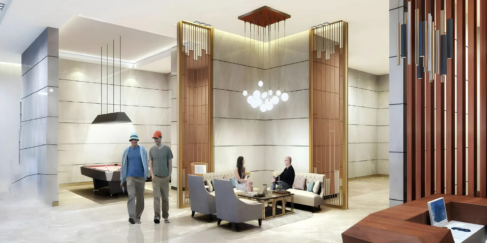 M3M Skywalk luxury interior and exterior perspective 2 in Sector 74a Gurugram