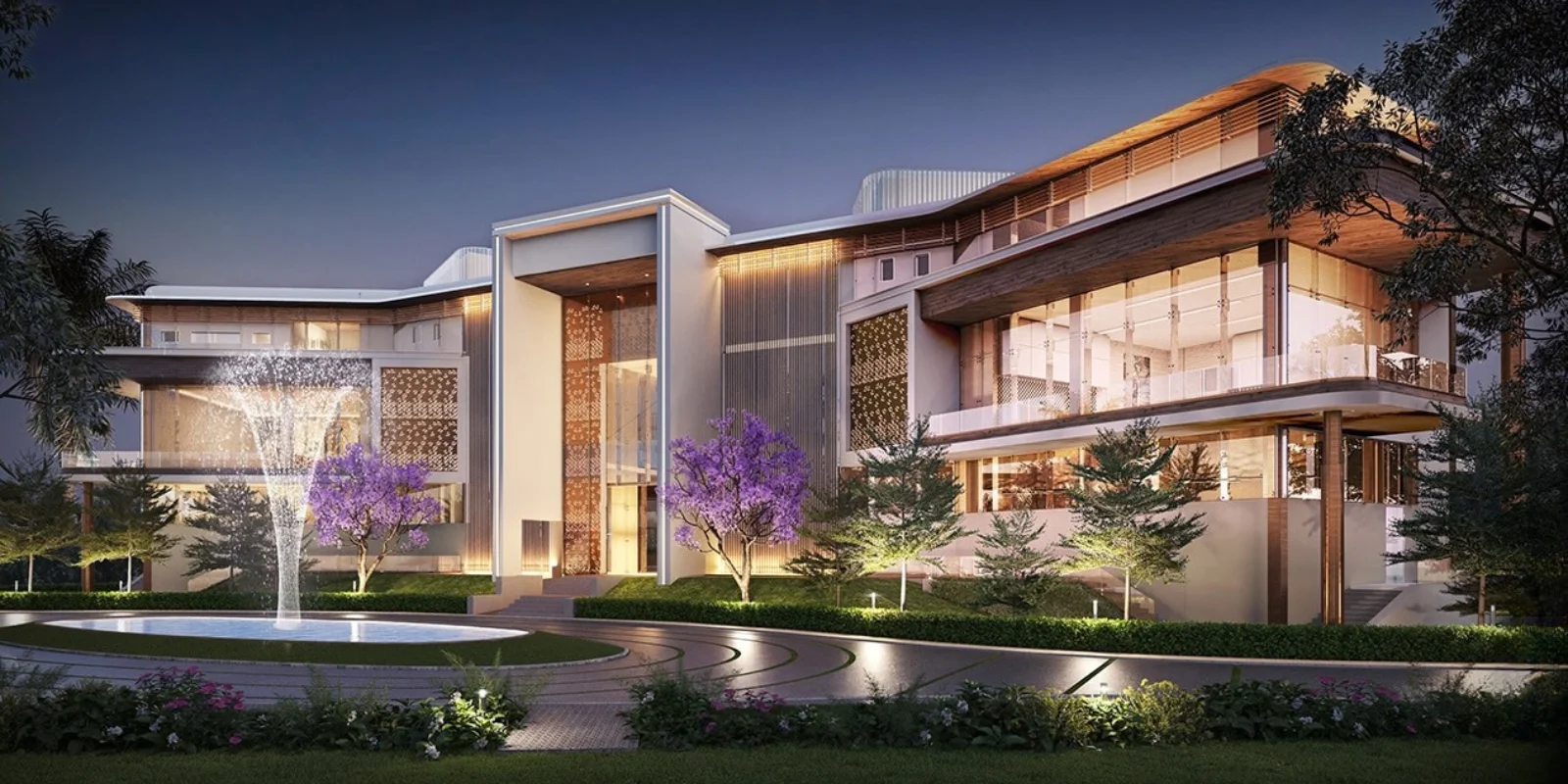 M3M Soulitude luxury interior and exterior perspective 2 in Sector 89 Gurugram