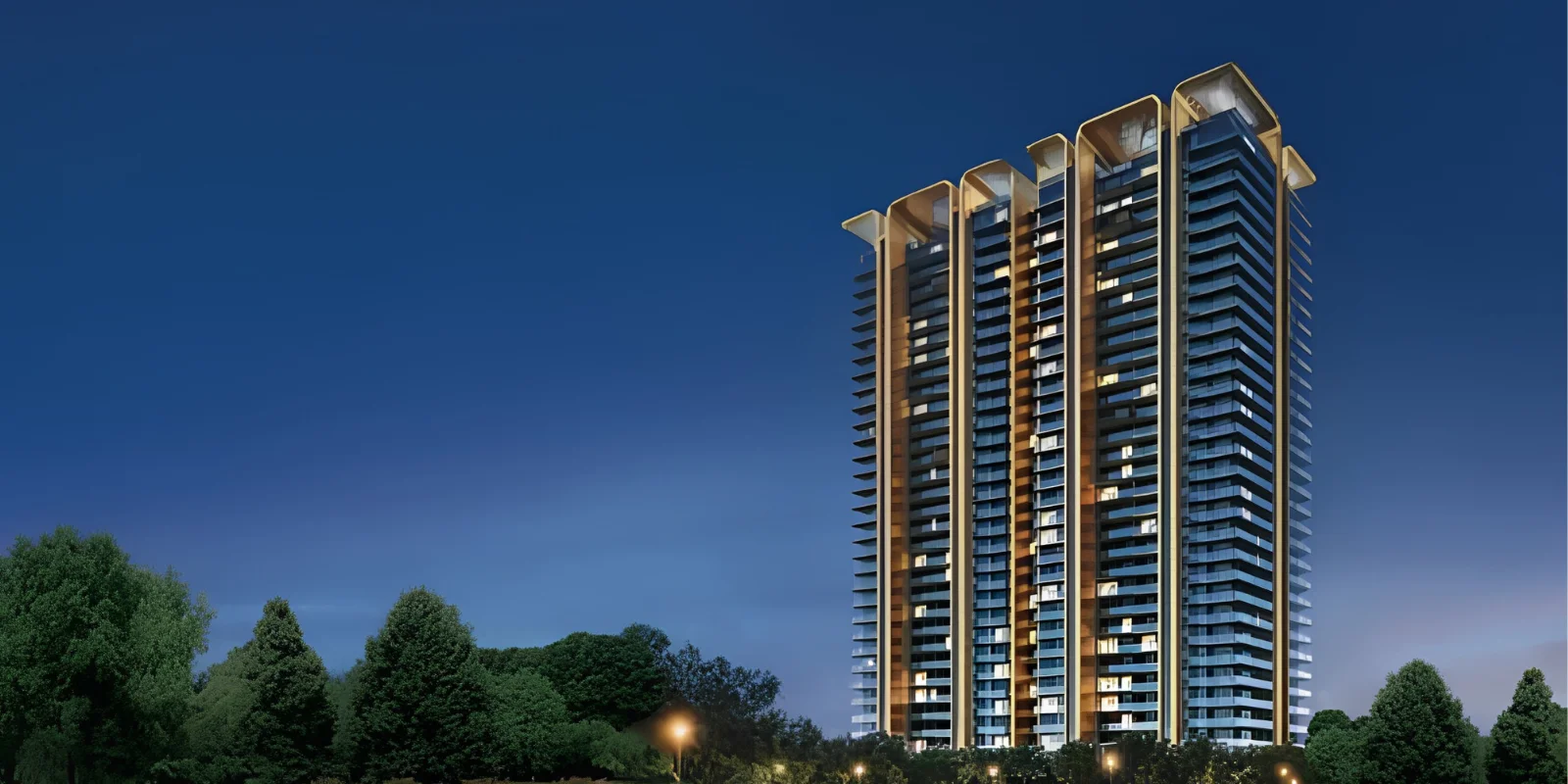 M3M St Andrews at SCDA luxury interior and exterior perspective 1 in Sector 113 Gurugram