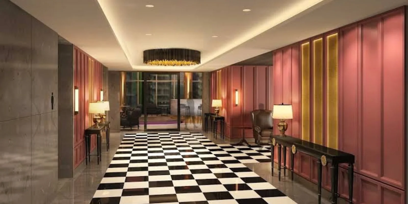 M3M St.Andrews luxury interior and exterior perspective 2 in Sector 65 Gurugram