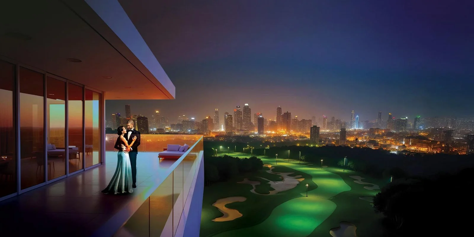 M3M St.Andrews luxury interior and exterior perspective 4 in Sector 65 Gurugram