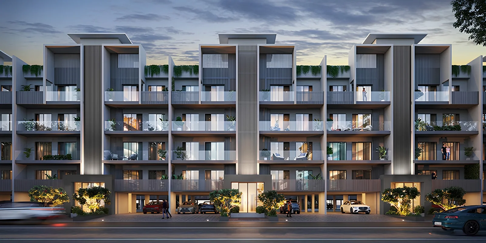 M3M Terraces luxury interior and exterior perspective 3 in Sector 36/37 Panipat