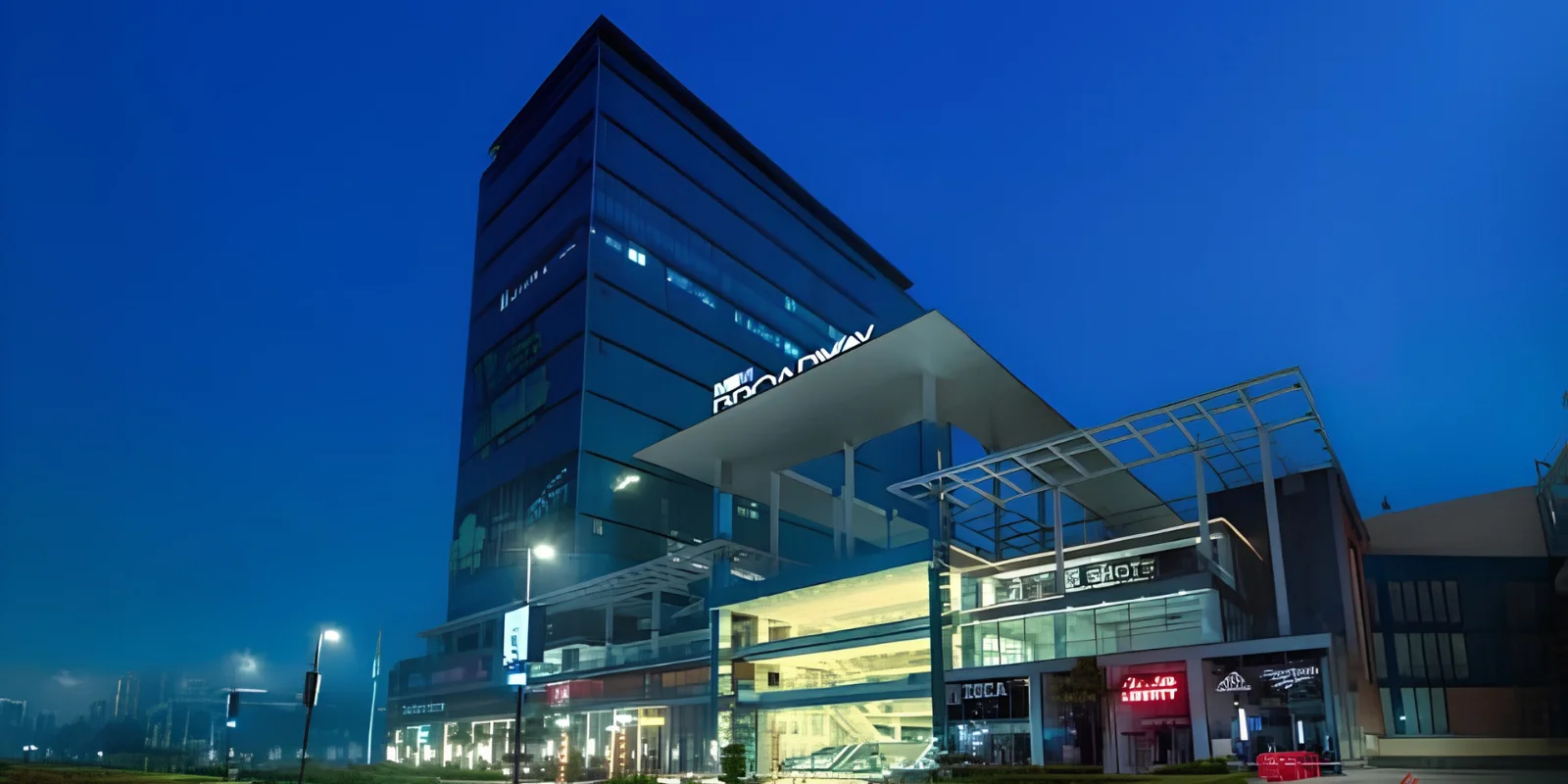 M3M Broadway luxury interior and exterior perspective 3 in General Gurugram