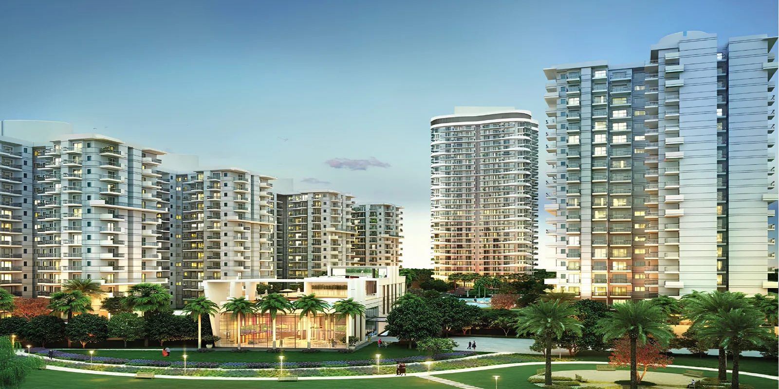 M3M Sierra luxury interior and exterior perspective 1 in Sector 68 Gurugram