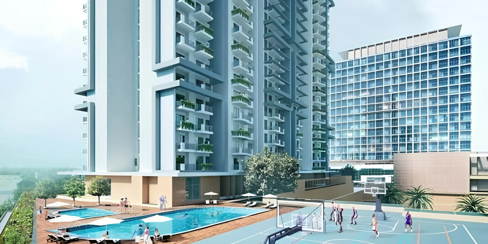 M3M Skywalk luxury interior and exterior perspective 2 in Sector 74 Gurugram