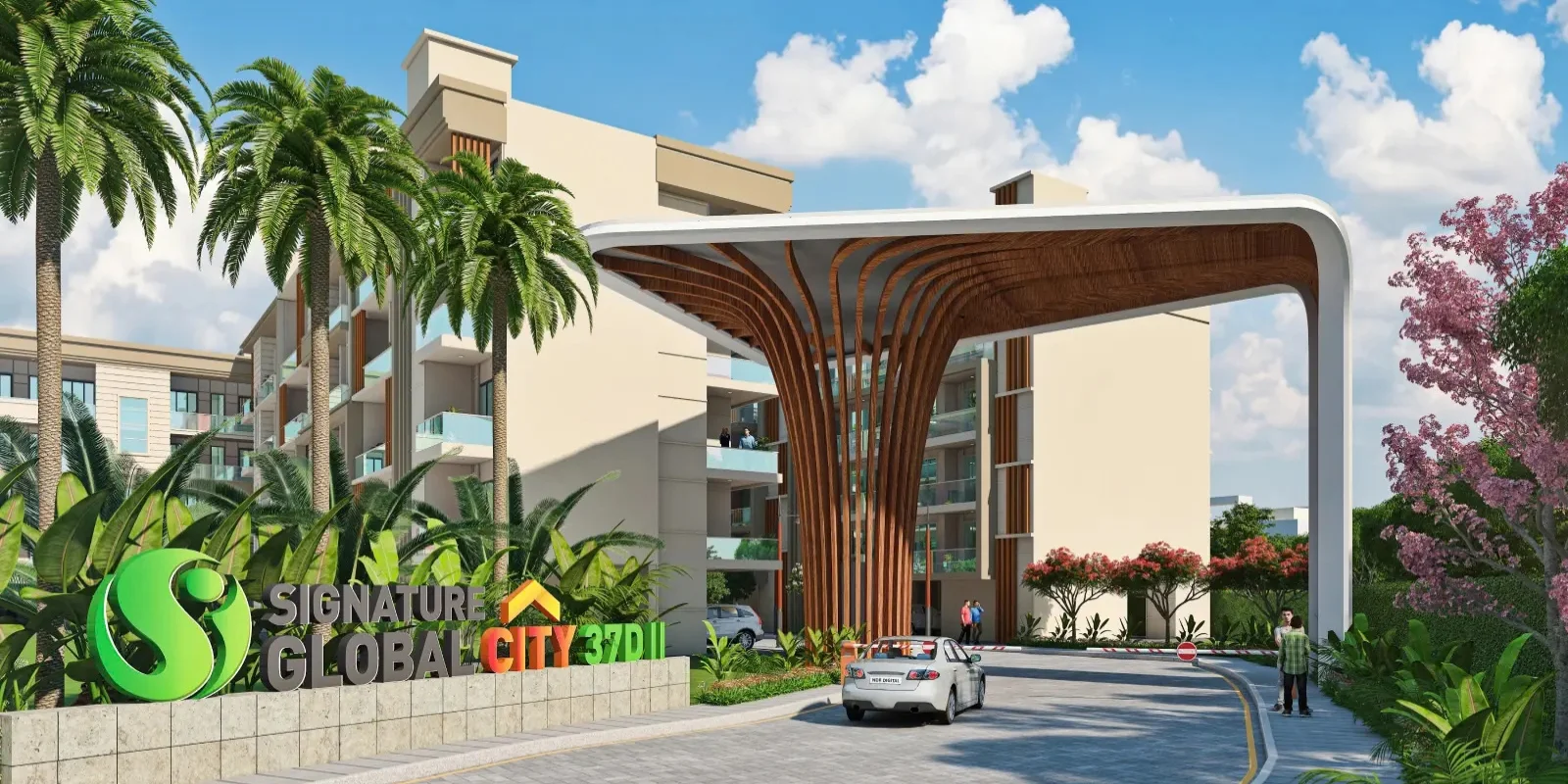 Signature Global City 37D luxury interior and exterior perspective 2 in Sector 3 Gurugram