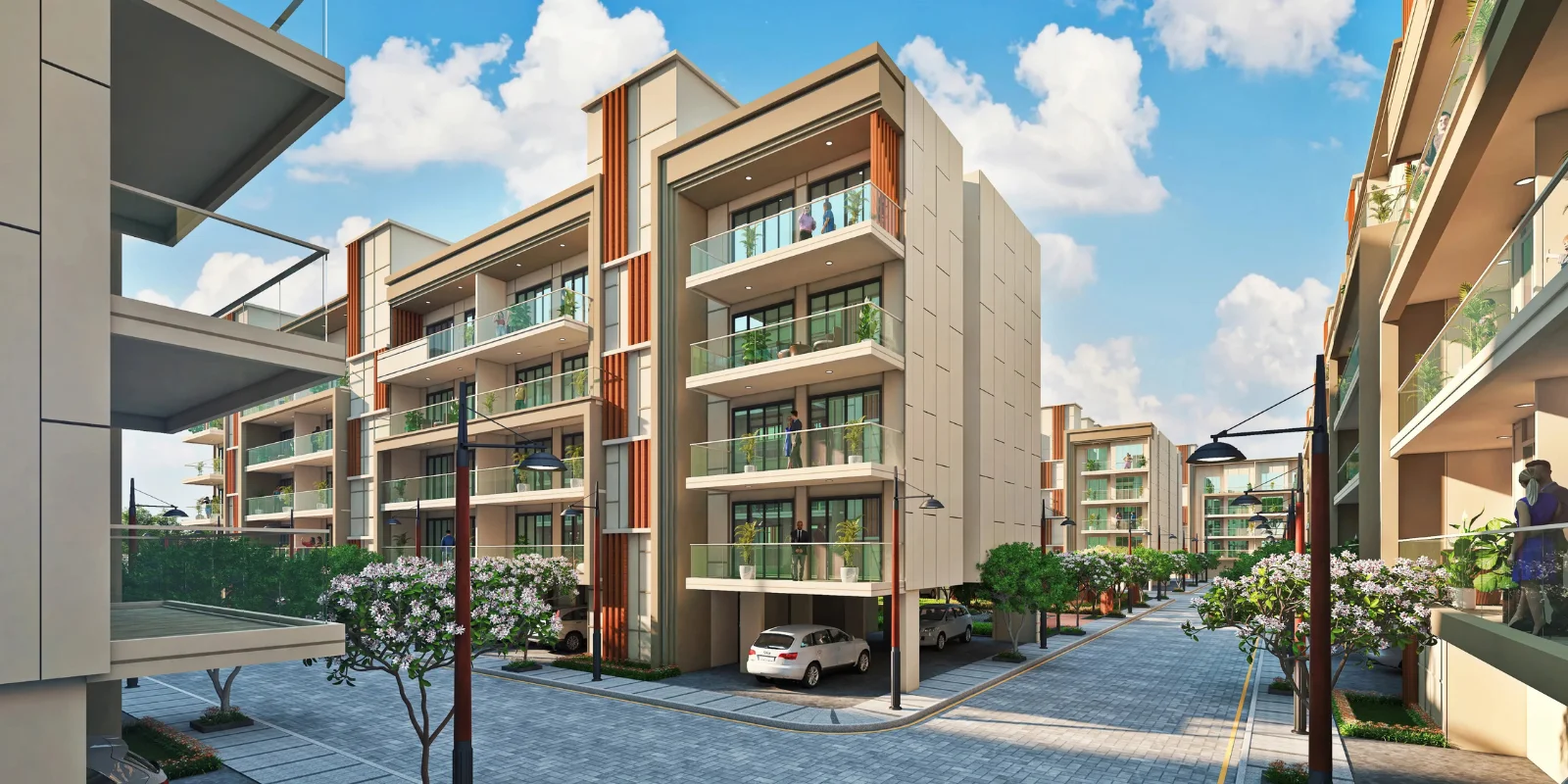 Signature Global City 37D luxury interior and exterior perspective 3 in Sector 3 Gurugram