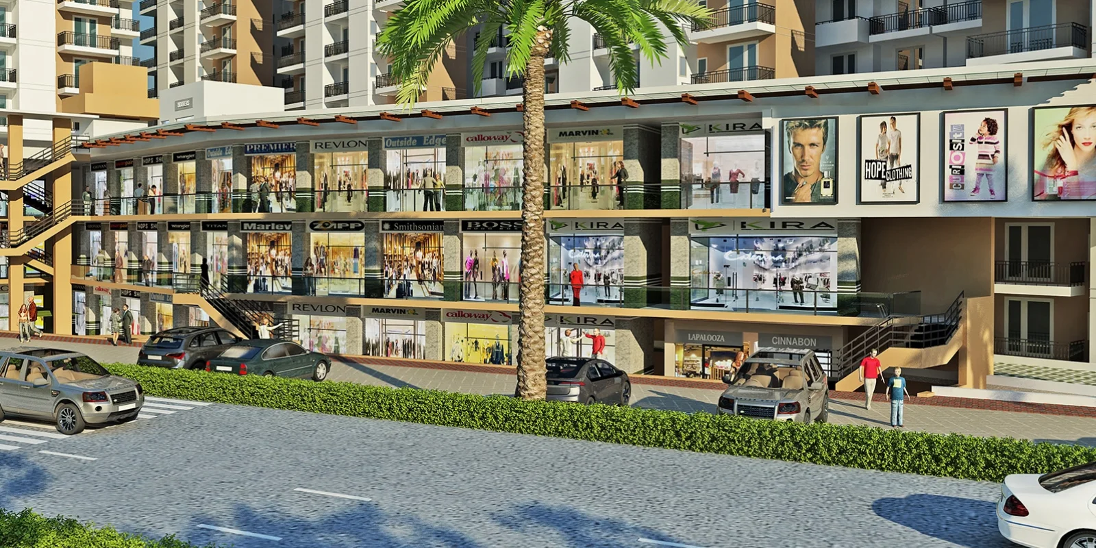 Signature Global City 93 luxury interior and exterior perspective 5 in Sector 93 Gurugram