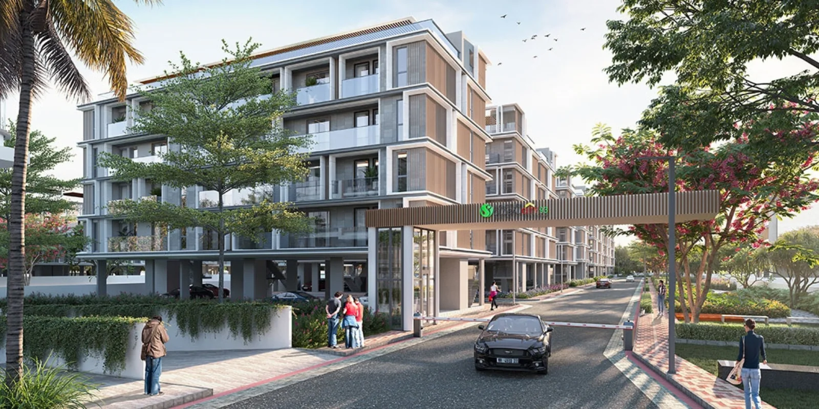 Signature Global City 93 luxury interior and exterior perspective 6 in Sector 93 Gurugram